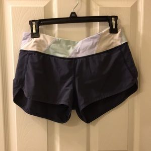 Navy blue lulu shorts
